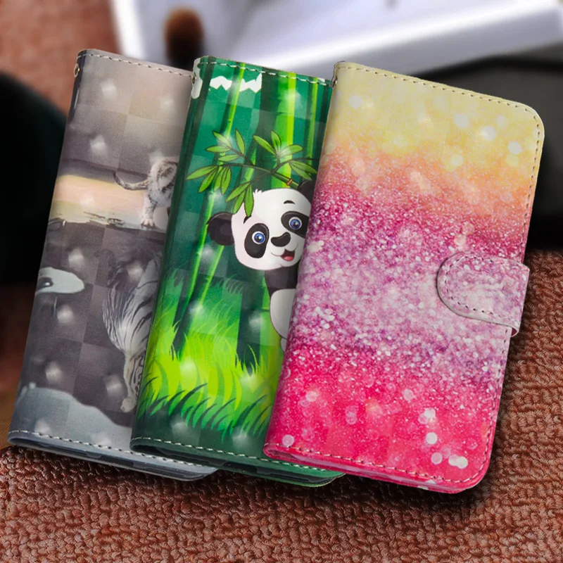 

Luxury Painting Flip Phone Case For Alcatel U5 4G Leather + Silicon Wallet Cover sFor Alcatel U5 4G 5044D 5044Y 5.0" Case Coque<