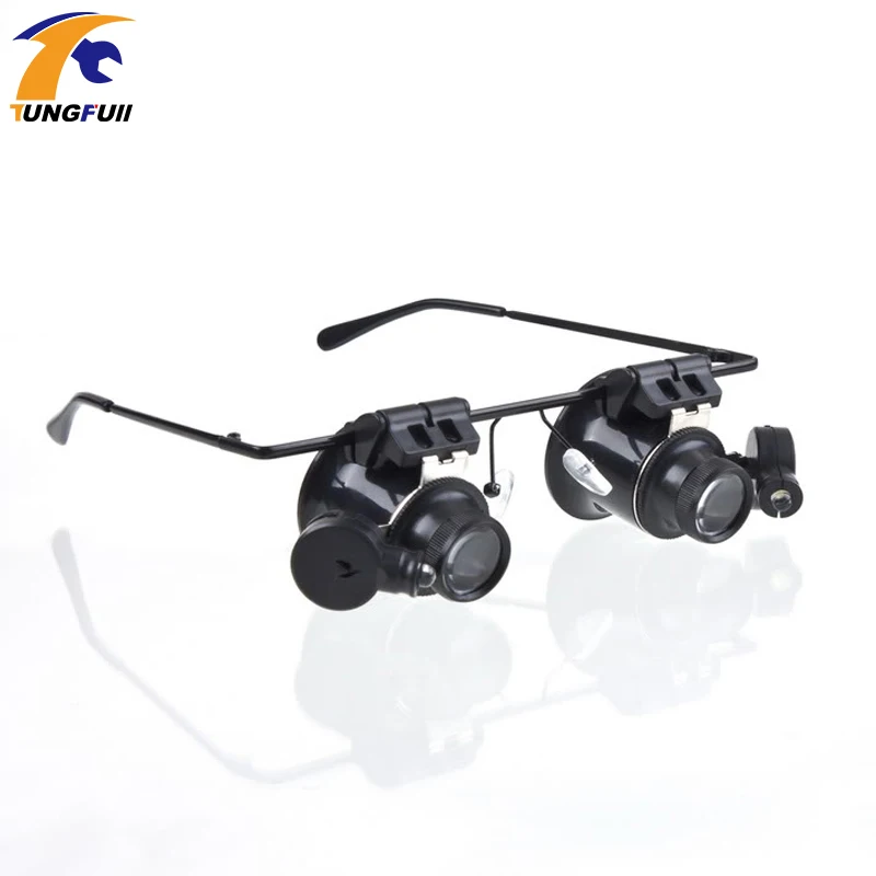 Magnifying Eye Glasses Loupe Lens With Light Eyes Lighted Magnifying