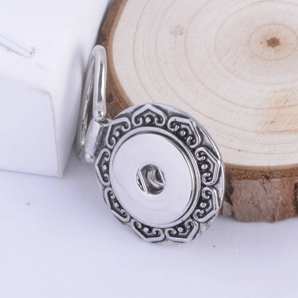 Hot Wholesale Snap Keychains Keyring Fit 18mm DIY Snaps Button Jewelry