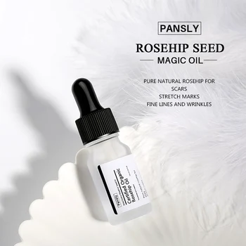 

3pcs Organic Rosehip Oil for Scars Fine Lines Wrinkles Stretch Marks Dehydrated Ageing Skin Rejuvenating Nourishing Dry Skin