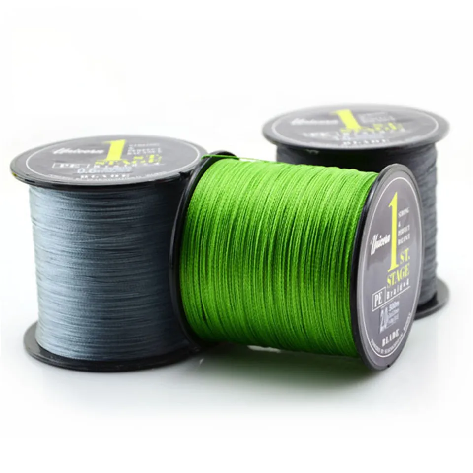 

500M line: Japan PE Multifilament Braided Fishing Line 4 Strands Rope Carp Fishing Spearfishing Cord Free Shipping
