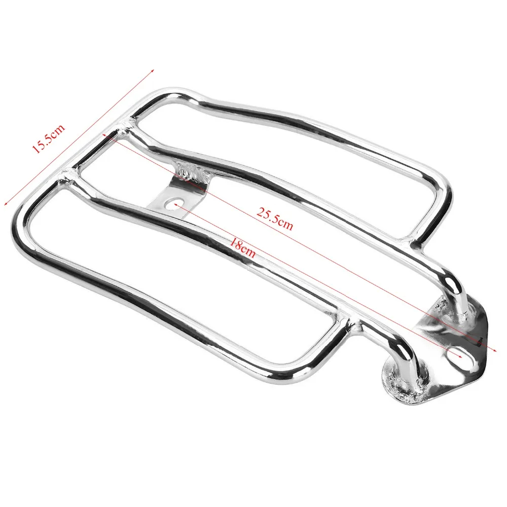 Luggage Rack for Harley Sportster Solo Seat Support Shelf for Harley Davidson Sportster XL883 Iron 48 883 XL1200 2004-2018 (3)