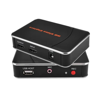 

EZCAP 280HB HDMI Game Capture Card HD Video Capture 1080P 30fps HDMI Video Recorder, Compatible with Xbox One/ PS4 With MIC