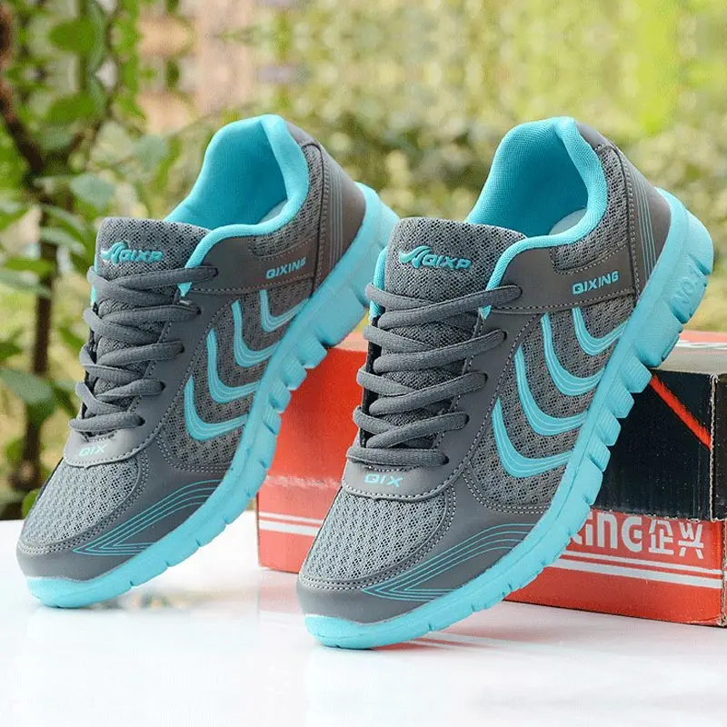 Prix Femmes casual chaussures 2018 nouveautés mode livraison rapide respirant maille chaussures femmes femmes sneakers tenis feminino