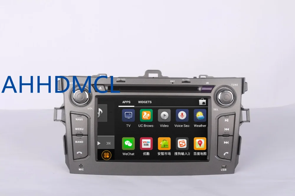 Sale Car Multimedia Player Stereo Radio Audio DVD Android 9.0 OS GPS Navigation For Toyota Corolla 2006 2007 2008 2009 2010 2011 4