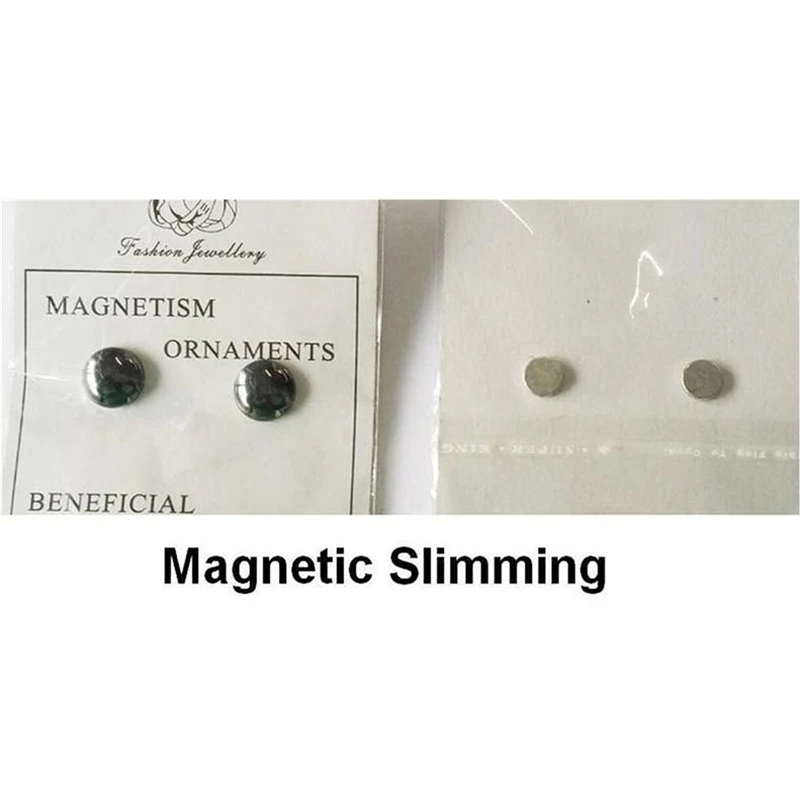 Магнитные серьги для похудения пластырь для похудения магнитные ювелирные изделия для здоровья магниты ленивая паста тонкая пластырь