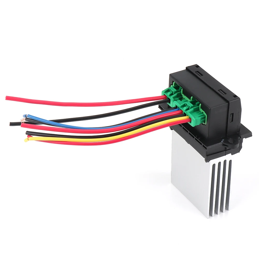 

Blower Motor Heater Fan Resistor For PEUGEOT 207 607 7701048390 For Renault Megane MK II Scenic Clio 7701207718 27150-ED70A