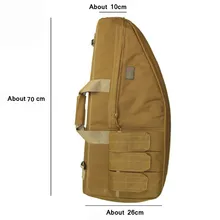 Tactical Soft Gun Bag 70cm Hunting Rifle Gun Case Airsoft Paintball Rifle Nylon Shoulder Bag Shooting Airsoft Carrying Gun Bags
