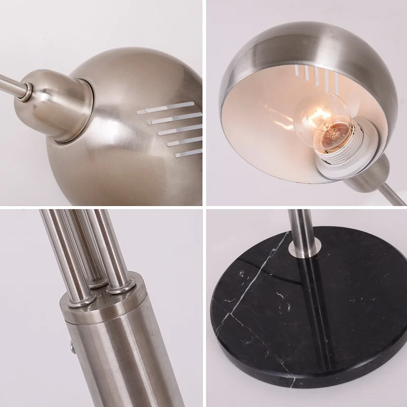 Designer creative classic 3 head / 5 head fishing floor lamp living room leisure office LED floor lamps for living room