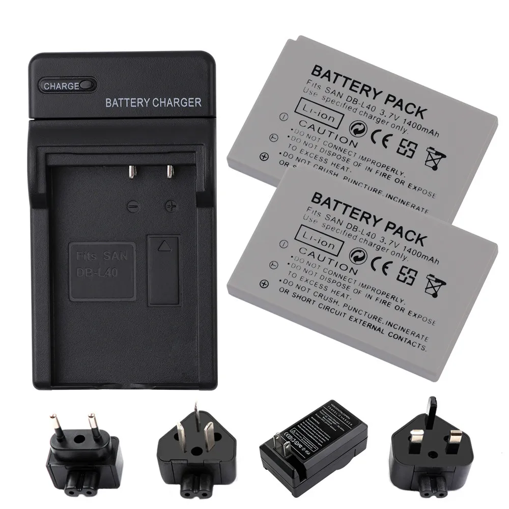 

DB-L40 DBL40 DB-L40A DBL40A Battery for Sanyo VPC-HD700 VPC-HD800 HD1 HD2 DMX-HD700 HD1A.