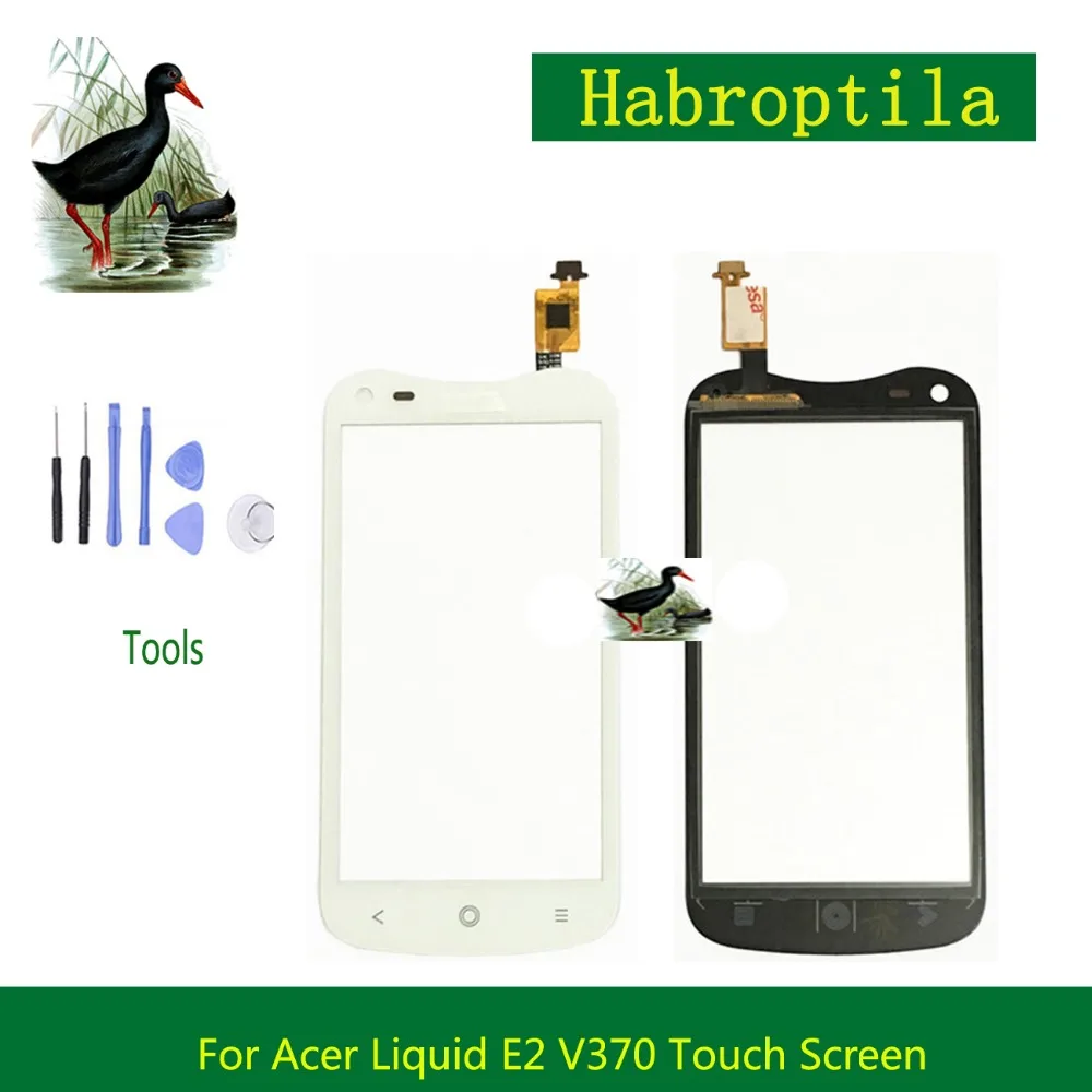 4.7" for Acer Liquid E2 V370 Touch Screen Digitizer Front Glass Lens