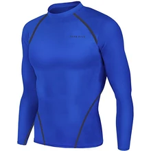 TakeFive Для мужчин сжатия Под базовым слоем Топ тугие рубашки NT011