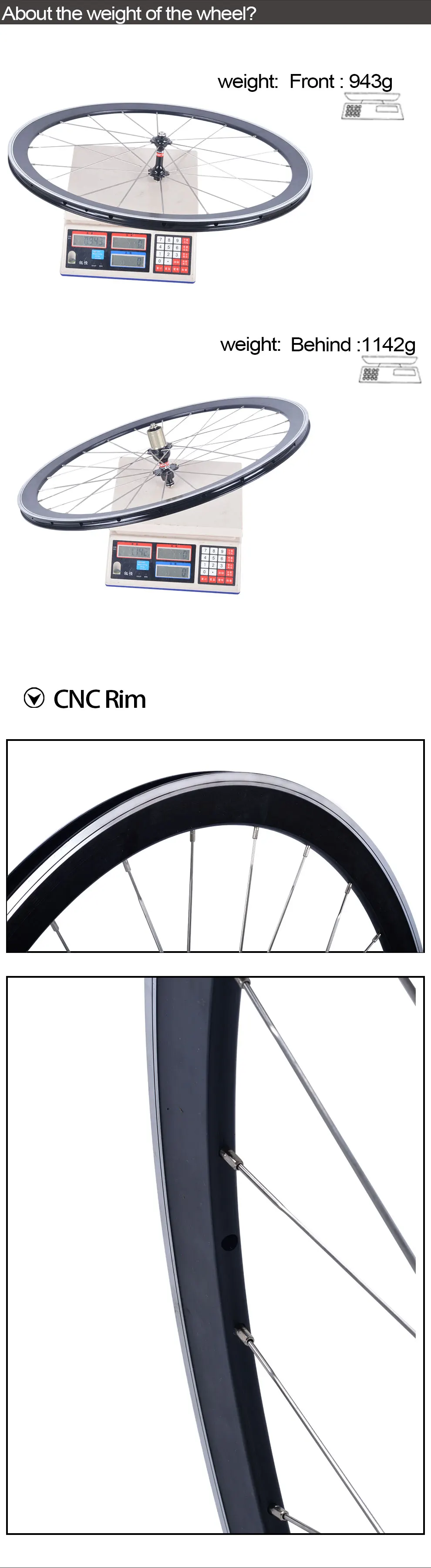 Cheap 2017 BXT 700C V-brake alloy wheels NO carbon road bicycle aluminium clincher road wheelset novatec hub chinese bicycle wheels 26