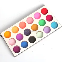 18 шт смешанные цвета акриловая пудра Пыль украшения набор для ложных типсов нейл-арта