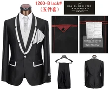 2018 New men Wedding Suits CASUAL BUSINESS SUIT Brazer sets for party dress jacket pant 3 piece terno masculino costume homme