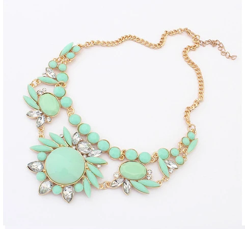 Женское акриловое ожерелье макси в этническом стиле|fashion necklace|necklace fashionnecklace free