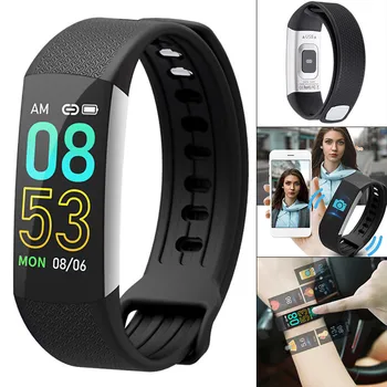 

Smart Watch Bracelet Waterproof Bluetooth Colorful Screen Wristband with Heart Rate Monitor Step Counting for MIUI IOS Andriod
