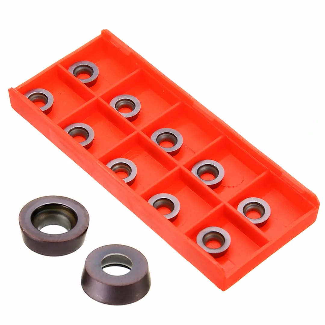 10pcs/lot RPMT1003MO VP15TF Carbide Inserts Round Inserts with Box For Lathe Turning Tool