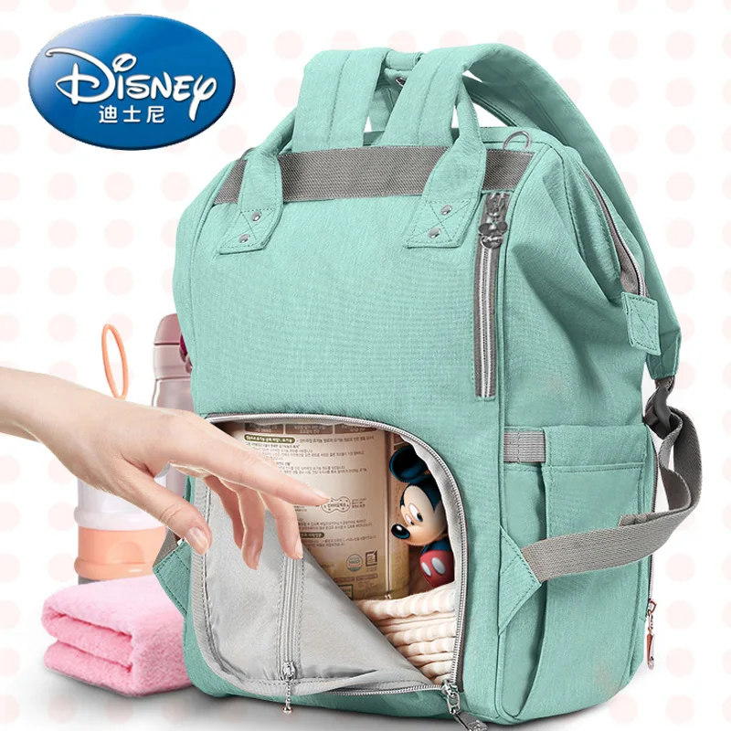 

Disney Minnie Mummy Maternity Nappy Bag Brand Large Capacity Baby Bag Travel Backpack Desinger Nursing Bag Baby Care Diaper Bags