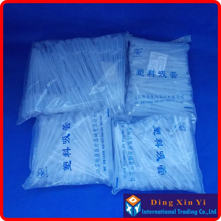 

100PCS 1ML/2ML/3ML Transfer Pipettes Disposable Plastic Graduated Pasteur Pipette Dropper Polyethylene available
