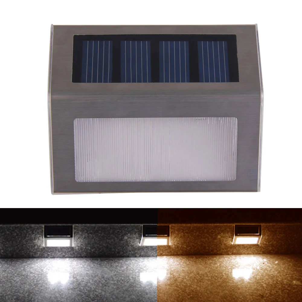 

Waterproof LED Solar Lights Outdoor IP44 Pathway Stairs Garden Lamp Light Energy Saving Solar Lamp White / Warm White