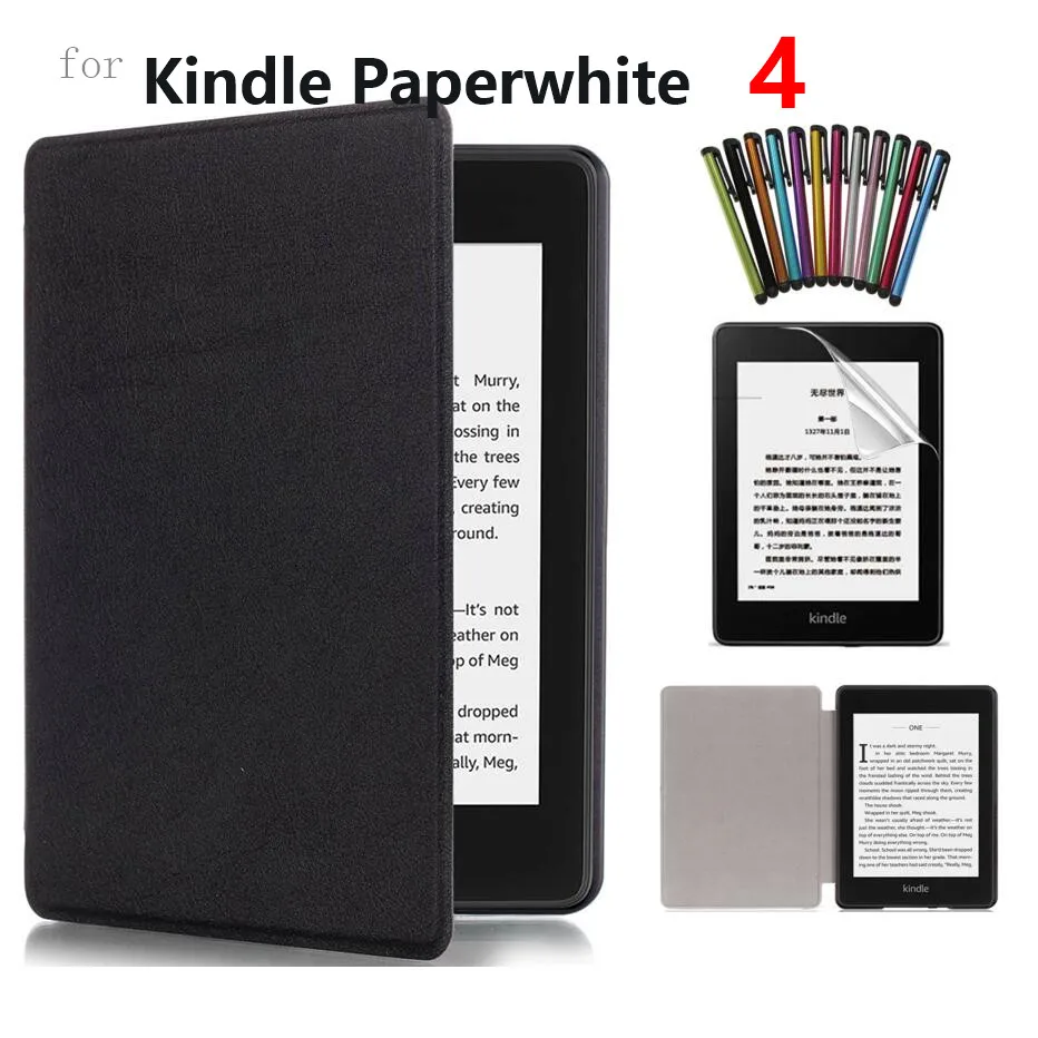 Брендовый чехол gligle с функцией сна/пробуждения для нового Kindle Paperwhite 4 (2018) Чехол +