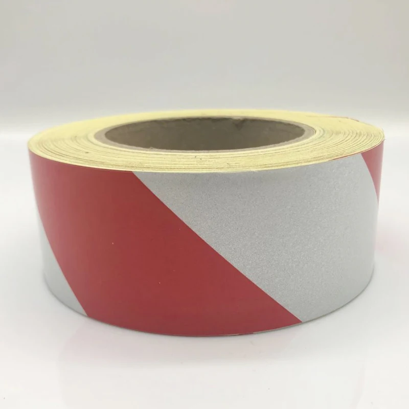 5cmx30m Self-Adhesive Reflective Sticker Warning Strip Decal corrosion resistance