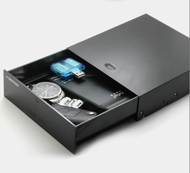 5.25'' Computer Desktop Drawer Blank Rack Case Box Tray for DVD/CD ROM