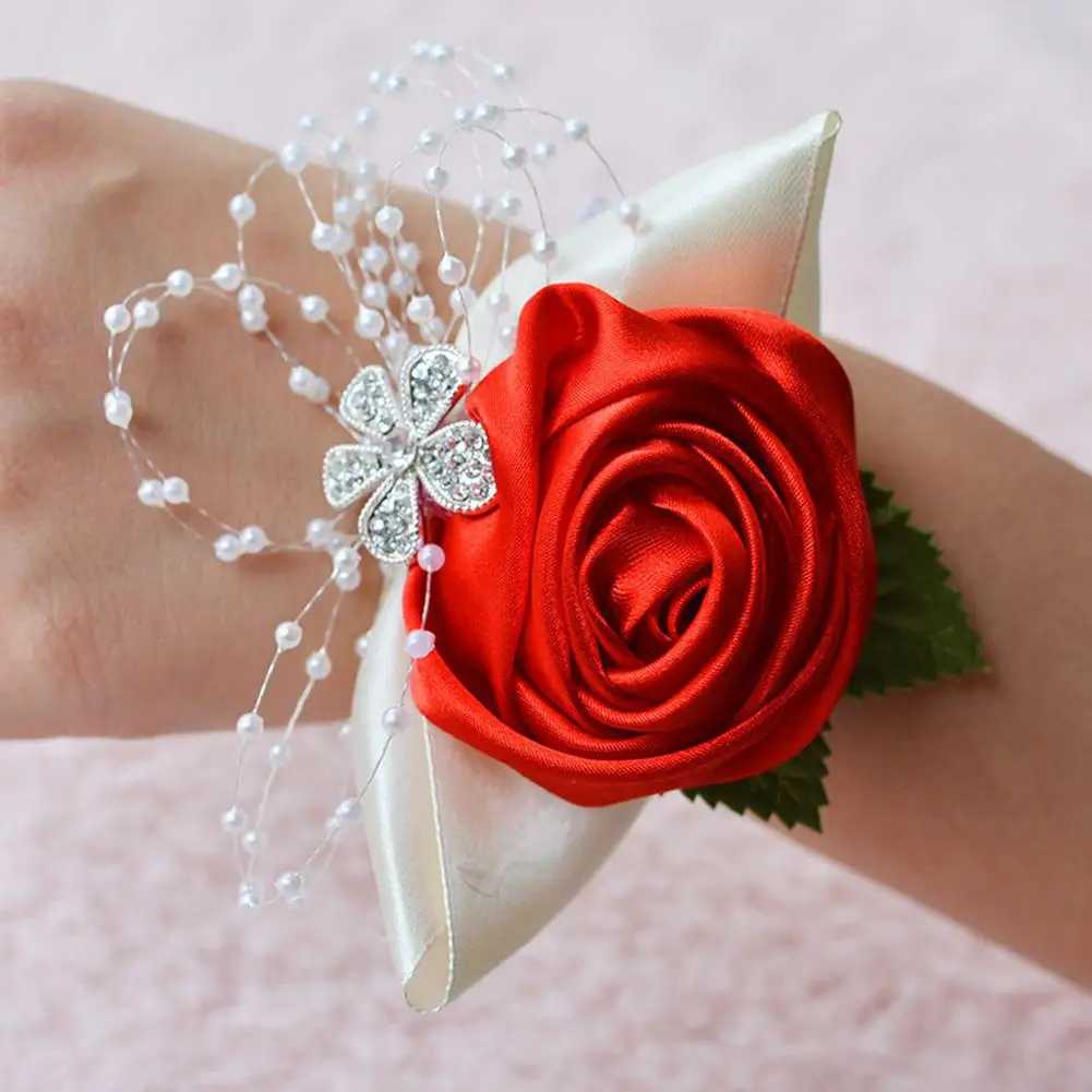 Женский элегантный шикарный Цветочный браслет невеста Изысканная универсальная свадьба