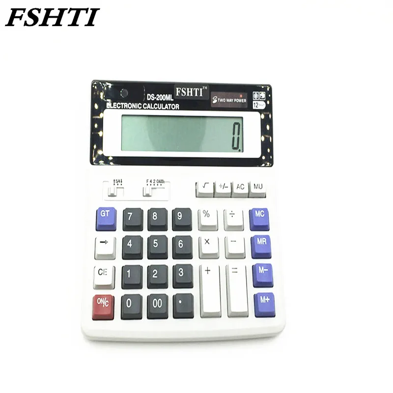 Big Buttons Office Calculator Large Computer Keys DS 200ML Muti