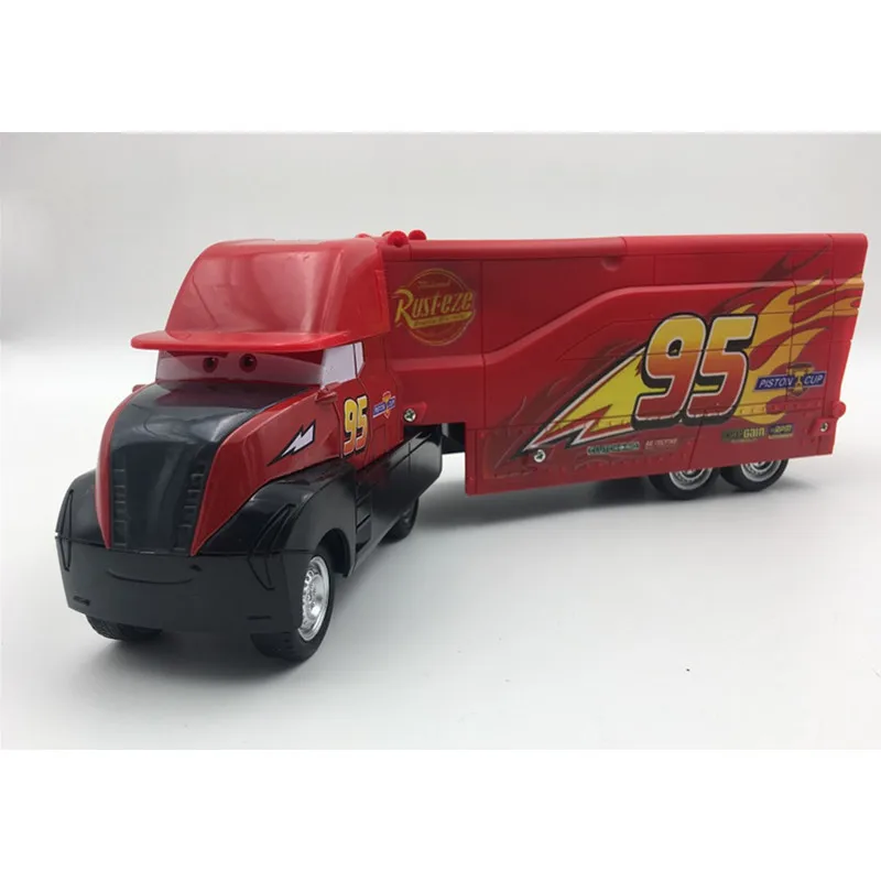 Дисней горячие продажи Pixar Автомобили 29 см № 95 молния McQueen Mack Uncle грузовик, отлитый под давлением металлические и пластиковые модели игрушечных автомобилей подарок для детей