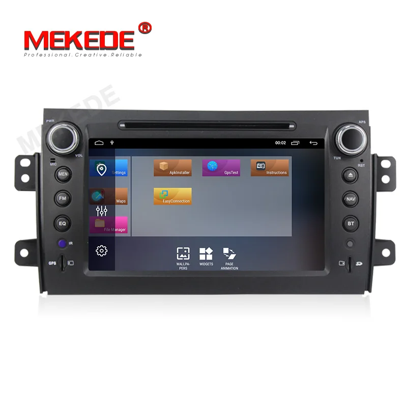 Sale Android 9.1 2+32G  Car DVD GPS Multimedia player for SUZUKI SX4 SX-4 2006-2013 Navigation Stereo Radio tape wifi usb video 2