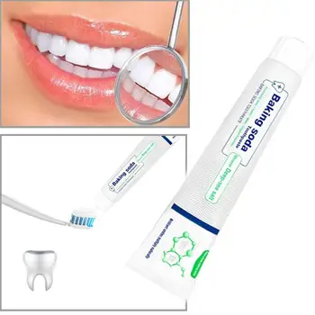 

Bright Dynamic White Natural Deep Sea Salt Baking Soda Whitening Viaty Toothpaste New Natural Baking Soda White Toothpaste Teeth