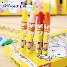 1 набор, канцелярские карандаши 12 цветов, нетоксичные карандаши, школьные принадлежности для рисования, школьные товары для рукоделия, легко стираются, Детские карандаши для рисования AKP013