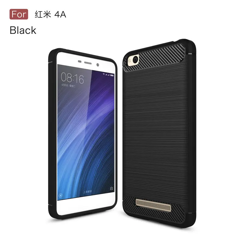 Ударопрочный кожаный чехол для Xiaomi Redmi 4A 4X pro 2 ГБ 16 3 32 задняя крышка телефона