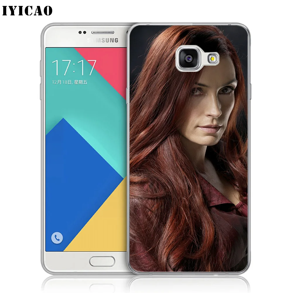 IYICAO X Men Темный Феникс Фильм Мягкий силиконовый чехол для телефона Samsung A10 A30 A40 A50 A70