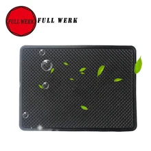 1 шт. автомобильные аксессуары интерьера автомобиля Нескользящие автомобиль силикатный гель клейкая противоскользящая циновка 15*11 см для мобильного телефона mp4 gps Pad