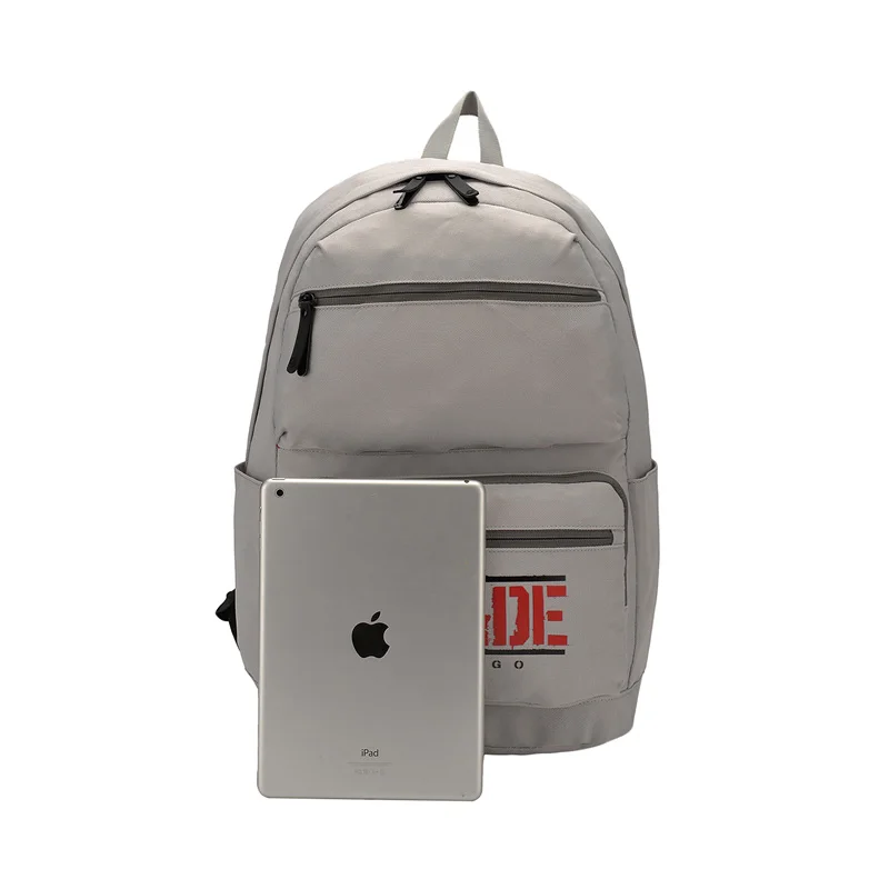 Li-Ning мужской баскетбольный рюкзак с подкладкой из полиэстера, спортивные компьютерные сумки ABSM061 BJF121