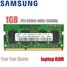 Ноутбук samsung 1GB 2GB 1G 2G PC3 8500S 10600S 12800S DDR3 1066Mhz 1333Mhz 1600Mhz ECC Модуль Памяти 1333 1600 ram