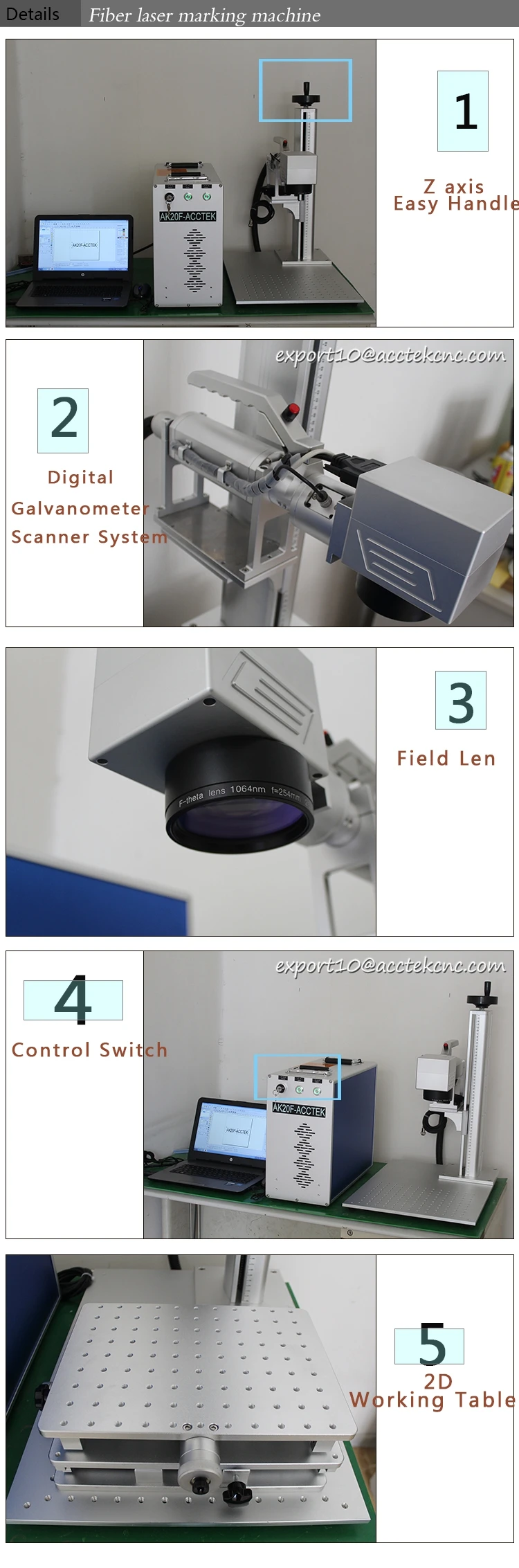 2.Acctek fiber marking 