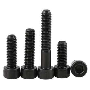 

20Pcs M1.4 M1.6 M2 DIN912 Grade 12.9 High Tensile Hex Socket Cap Screw Full/Half Thread Screws Carbon Steel Length 3-40mm