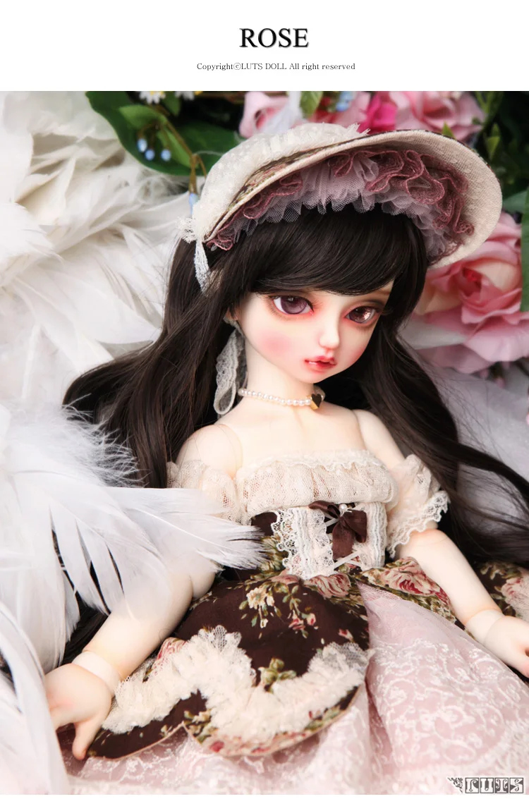 OUENEIFS bjd sd куклы Luts baby Delf Rose 1/4 модель девушки куклы глаза высокое качество игрушки магазин смолы аниме мебель