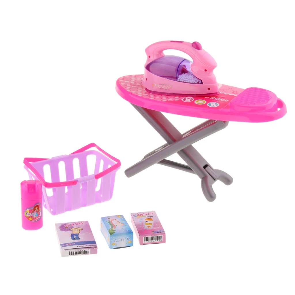 

Plastic Simulation Home Appliance For Kids Role Play Toy - Ironing Board Set