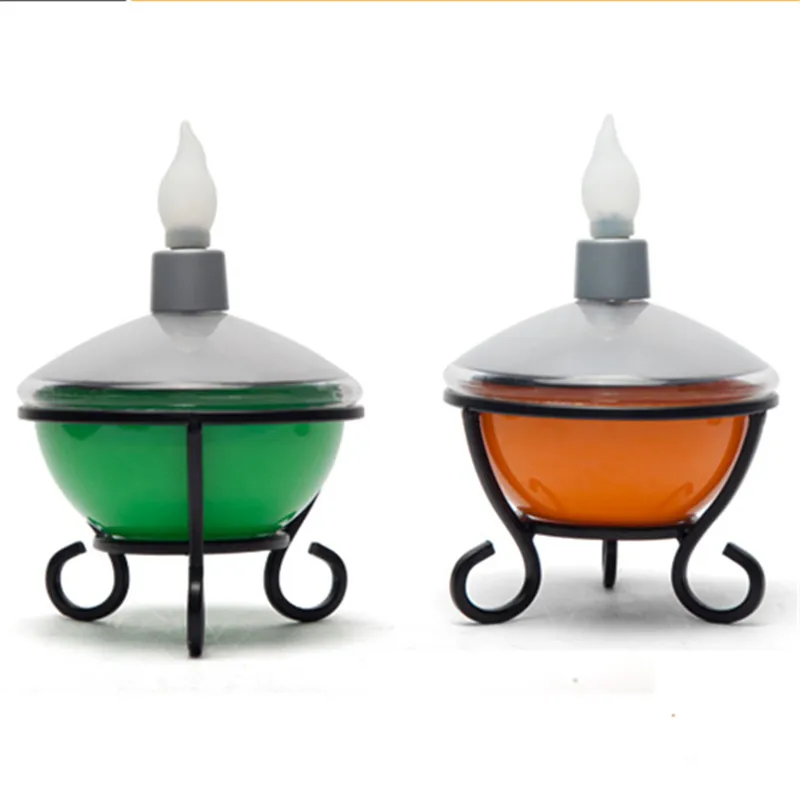 

Antique LED Solar Kerosene Pillar Lights European Outdoor Bedside Bedroom Lamp Decorative Party Holiday Motion Sensor Garland