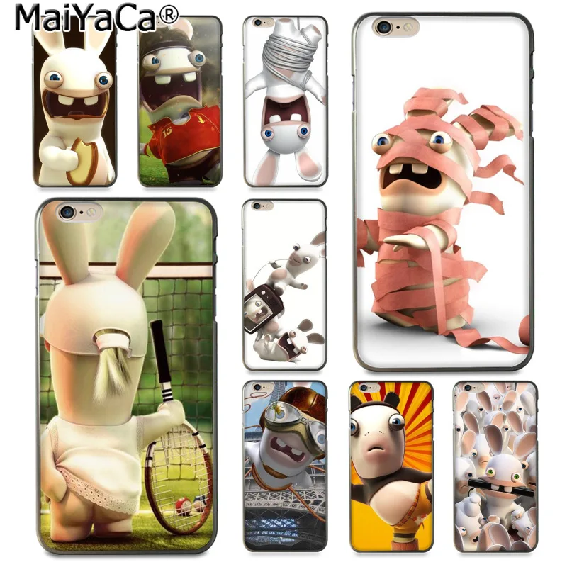 

MaiYaCa Lapin cretin rayman raving rabbids funny animal Amazing phone case for Apple iPhone8 7 6 6S Plus X 5 5S SE XS XR XS MAX