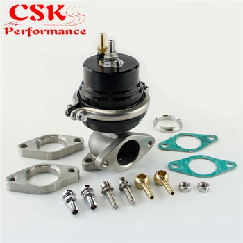 

ADJUSTABLE TURBO MANIFOLD 38MM EXTERNAL WASTE GATE BLACK+8 PSI SPRING+FLANGE KIT