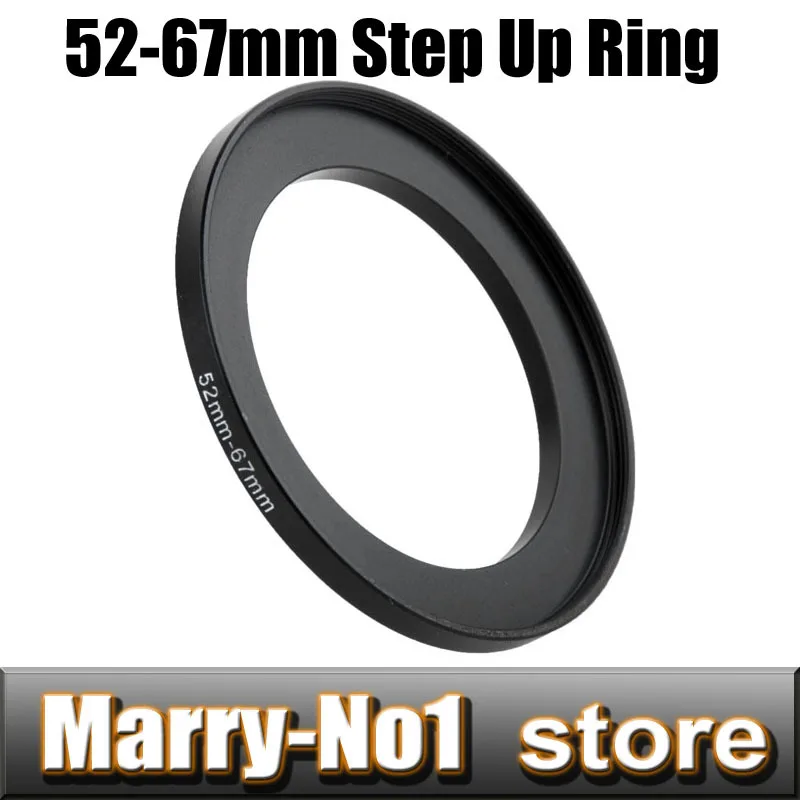 

Free shipping + Trcking Number Black Step Up Filter Ring Lens Ring 52mm to 67mm 52mm -67mm 52-67mm