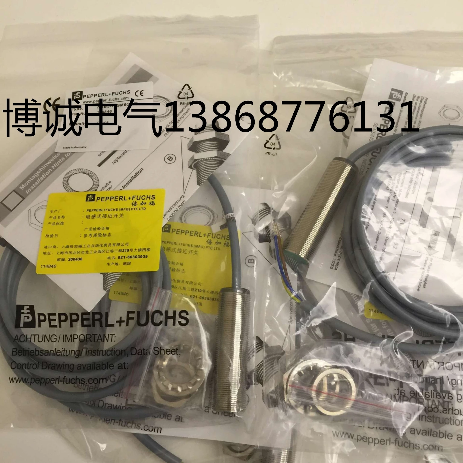 

New original P+F NBB10-30GM50-E2-Y Warranty For Two Year