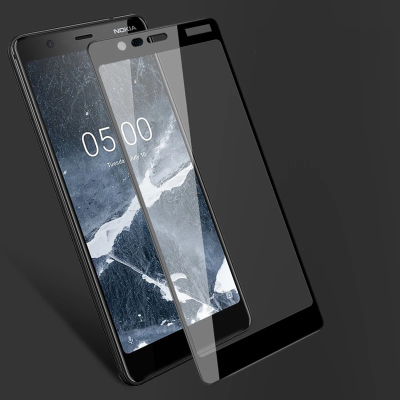 3D закаленное стекло для Nokia 5,1 полное покрытие 9H защитная пленка для экрана для Nokia 5
