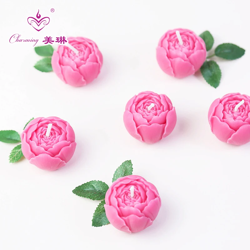 Festive party supplies simulation flowers small gifts creative birthday peony flower festival decoration cake decoration return